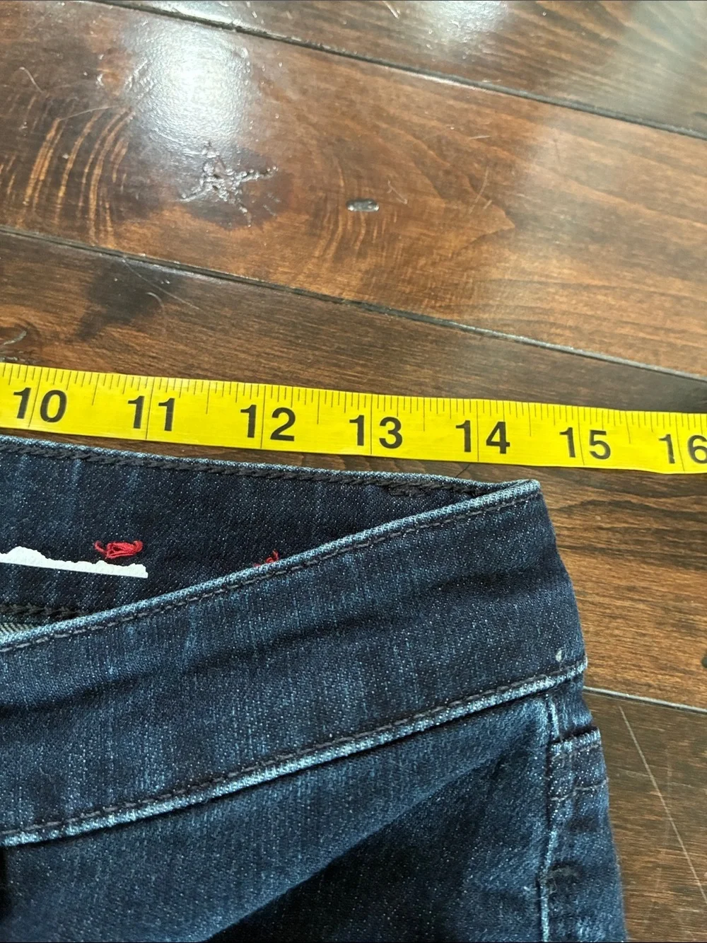 Talbots Flawless Five-Pocket Straight Jean Women’s 6P Dark wash Stretch denim
